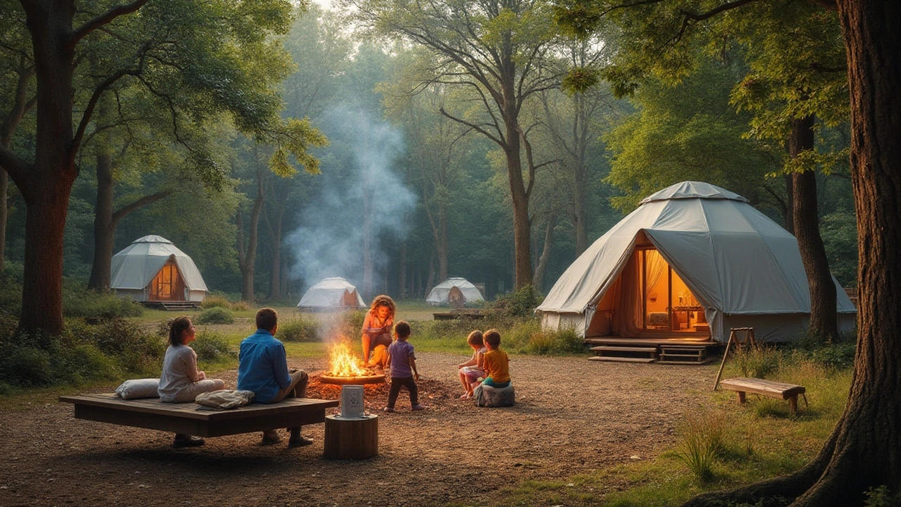 Sustainable Materials and Practices in Glamping