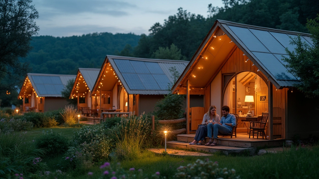 Do You Have Electricity When Glamping? What to Expect at Eco-Friendly Cottages