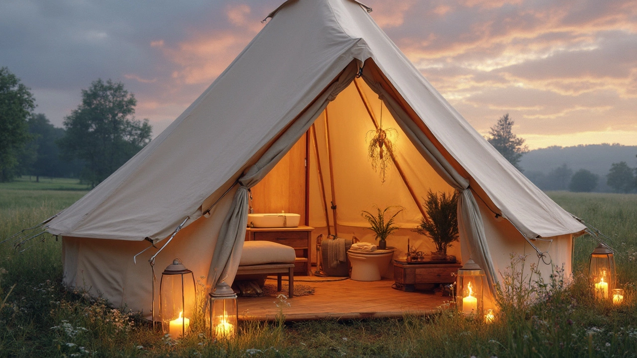 Are There Toilets in Glamping Tents? What to Expect