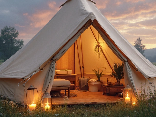 Are There Toilets in Glamping Tents? What to Expect